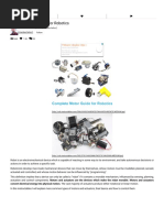 Complete Motor Guide For Robotics