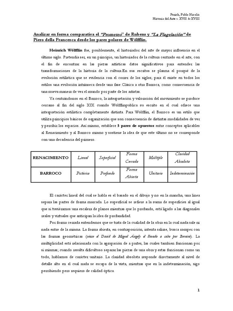 Tp Historia Del Arte S Xvii Xviii Pdf Pdf