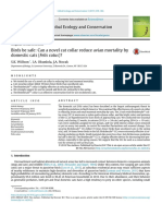 Birds Be Safe: Can A Novel Cat Collar Reduce Avian Mortality by Domestic Cats (Felis Catus) ?