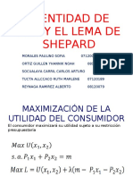 Trabajo de Micro Lema de Shepard Identidad de Roy PDF