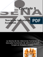 Teoria de Las Relaciones Humanas Capitulo 5