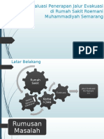 Evaluasi Penerapan Jalur Evakuasi Di Rumah Sakit Roemani