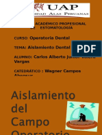 Aislamiento Dental