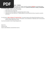 End User Communications_IT Services Template1