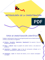 Tipos de Investigacion Cientifica1