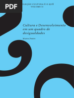 Cultura é o que? Vol 2 Cultura e Desenvolvimento (Marta Porto)