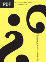 Cultura é o que? Vol 3 Cultura e Municipalização (Cláudia Leitão)