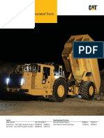 CAT AD60 Underground Truck