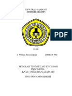 Berpikir Kreatif Kewirausahaan 