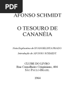 Afonso Schmidt - o Tesouro de Cananeia
