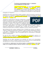 123979265 FORMATO 3 Carta Liberacion de Responsabilidades 2012 Docx