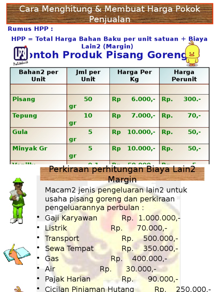 Rumus Untuk Menentukan Harga Pokok Produksi Edukasi Lif Co Id