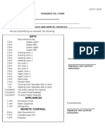 Transmittal Form: (Upper-Right) (Upper-Left) (Lower-Right) (Lower-Left)