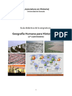 Geografia Humana Historia