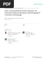 IEM - 15 - Grid-Connected Photovoltaic Systems An Overview of Recent Research and Emerging PV Converter Technology - 1