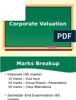 Corporate Valuation