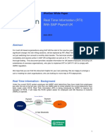 Hmrc Rti With Sap Payroll Uk