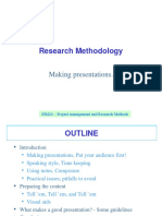 Ppt on Reseach Methods