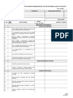  Ims Internal Audit Checklist