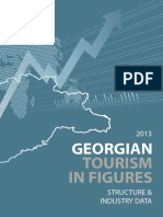 Georgian Tourism in Figures 2013 Strucrure Industry Data