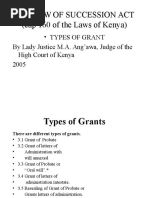 Types of Grants