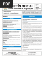 Boletín Oficial de La República Argentina, Número 33.453. 02 de ...