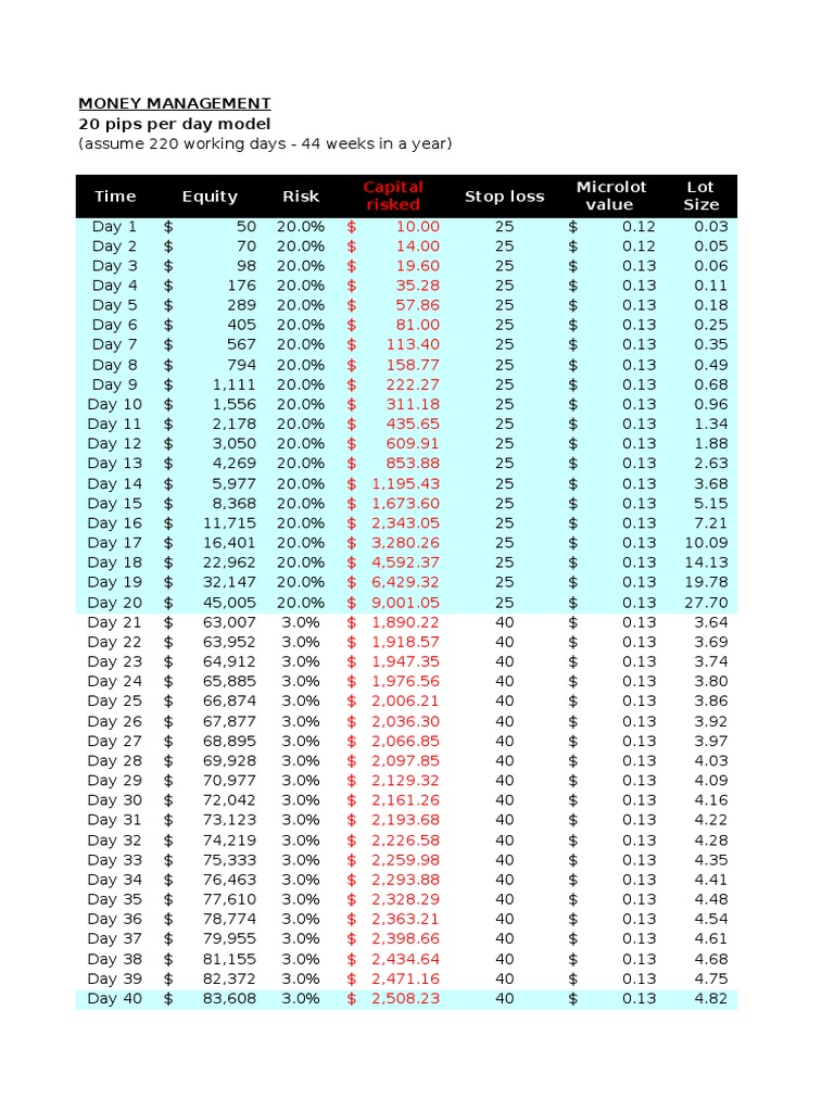 Forex Growth Model | PDF | Financial Markets | Investing
