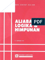 Cover Aljabar Logika&Himpunan