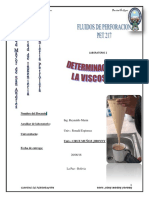 Determinacion de La Viscosidad PDF