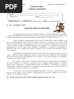 Prueba Tercero Leyendas