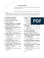 Autoevaluación de Estilos de Aprendizajes