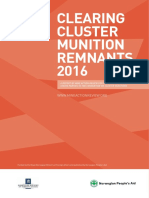 Clearing Cluster Munition Remnants 2016