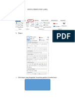 Modul Pembuatan Label Word