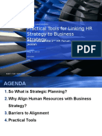 Linking HR Strategy To Business Strategy