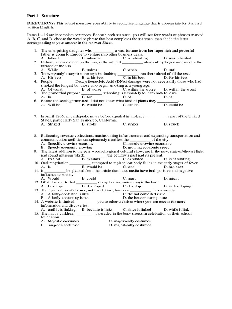 DEPED - EPT Reviewer Part 1 - Structure | PDF
