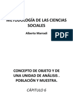 Metodología de Las Ciencias Sociales: Alberto Marradi