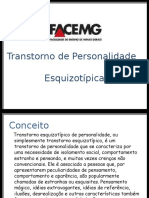 Transtorno Esquizotípico de Personalidade