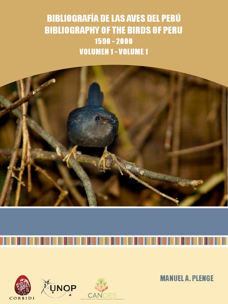 Bibliografia de Las Aves Del Peru Parte I PDF Ornitología Lima