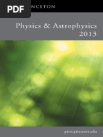 Physics Astrophysics Catalog 2013