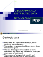 Geographically Distributed Data (Spatial Analysis)