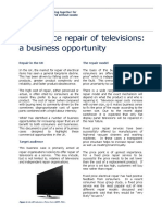 Business Case Study - Fixed Price Repair of Televisions Final