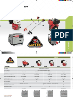 Linha Lintec Leve de Motores, Geradores e Equipamentos