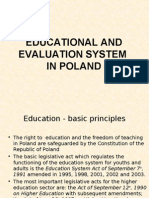 Educational System in Poland