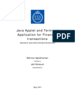 Java Card Applet (Payment System)