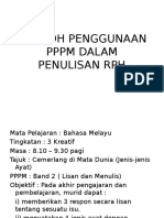 Contoh Penulisan RPH