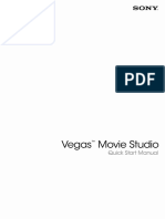 Vegas Movie Studio - Quick Start Manual PDF