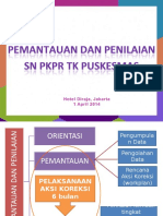 Pemantauan&Evaluasi SN PKPR