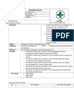 SOP Analisi Data Di Puskesmas