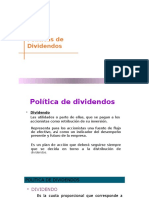 Politicas de Dividendos