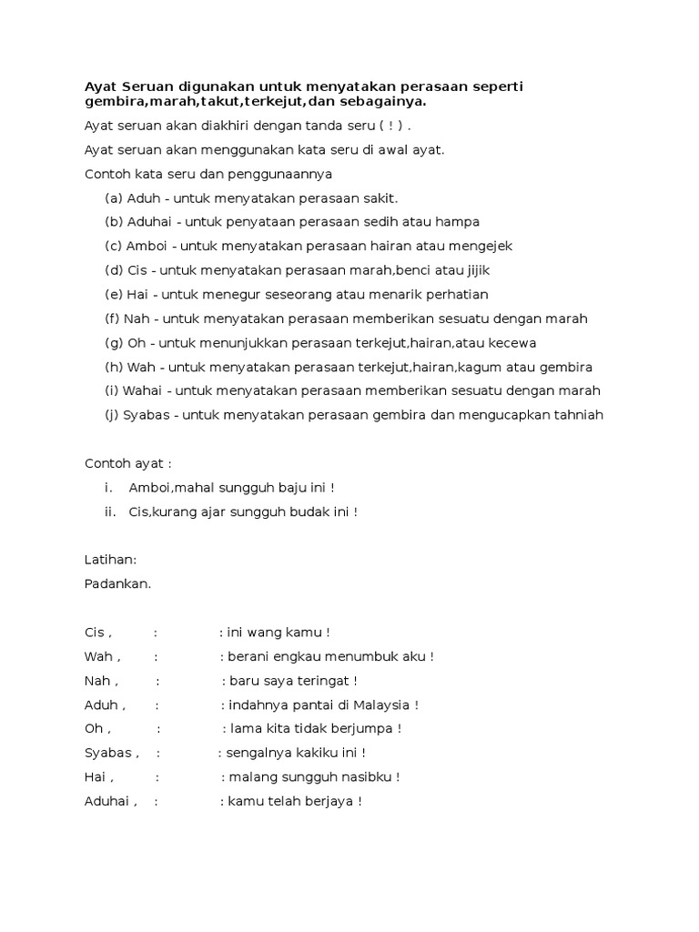 Ayat Seruan Pdf